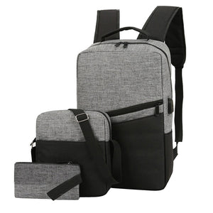 3 in 1 Men's Dynamic Laptop Bag Set