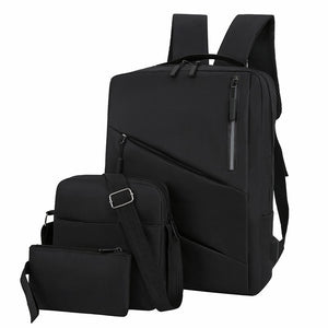 3 in 1 Urban Pro Men's Laptop Bag Set