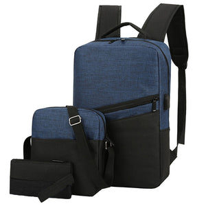 3 in 1 Men's Dynamic Laptop Bag Set