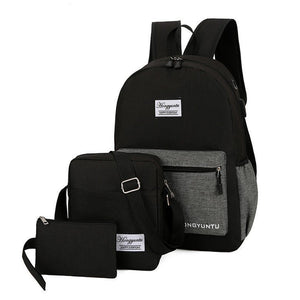 3 in 1 Minimalist Men's Laptop Bag Set