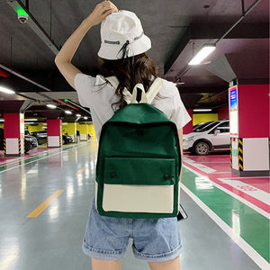 Canvas School Backpack