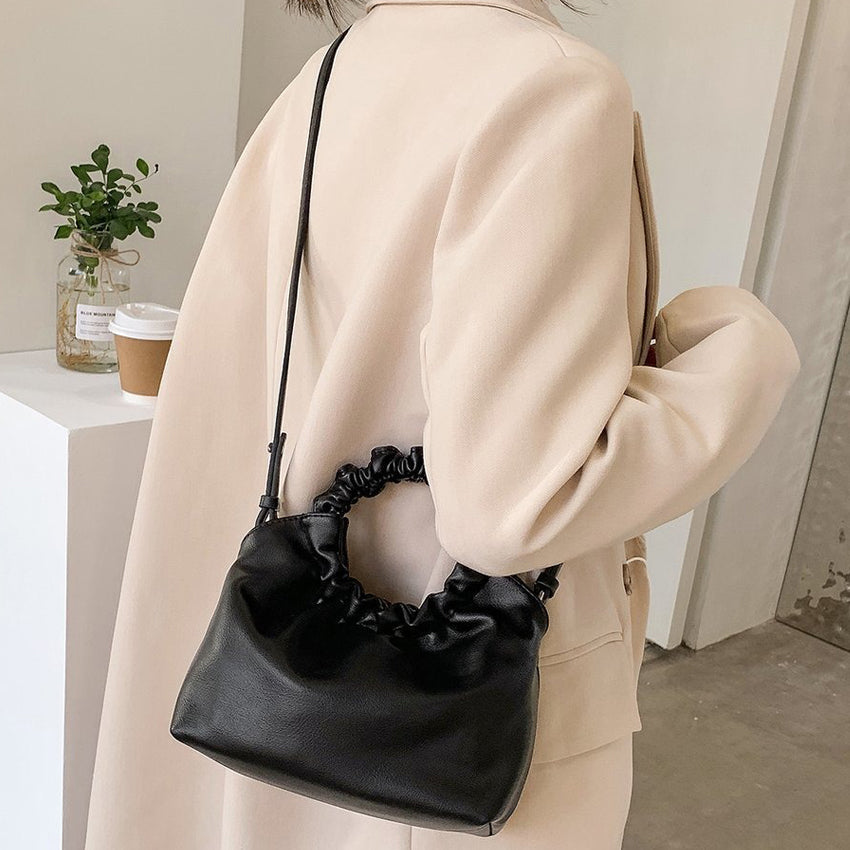 Stylish Ladies' Solid Color Bag