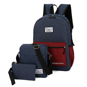 3 in 1 Minimalist Men's Laptop Bag Set