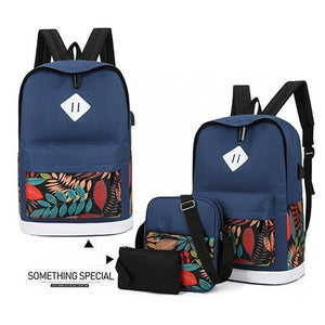 3 in 1 Nature-Inspired DOMO Men's Laptop Bag Set