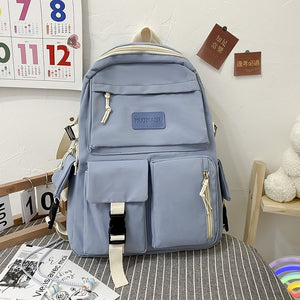 Women's Multihued Pocketful Backpack